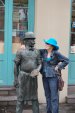 Shirley and her new friend - New Orleans 2009